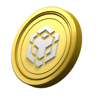 Floating graphic element displaying the Ethereum (ETH) coin