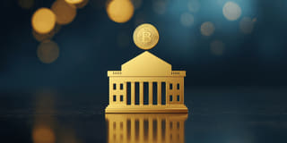 Institutional demand for crypto ETFs, news-style visual