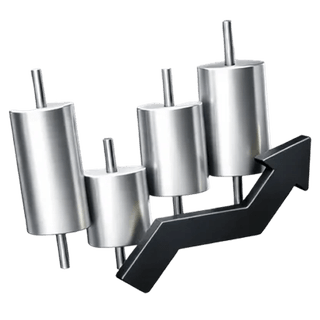 3D candlestick icon representing a trading chart on the Bright Stakeldom about page
